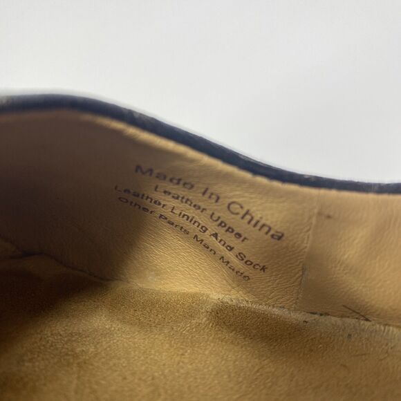 TROTTERS Signature 7.5W Slip On Wedges Metallic Black Animal Print Office Heels - Picture 10 of 16